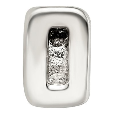 Sterling Silver Kids Number 0 Bead – view 5