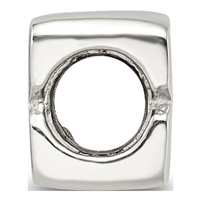 Sterling Silver Kids Number 3 Bead – view 4