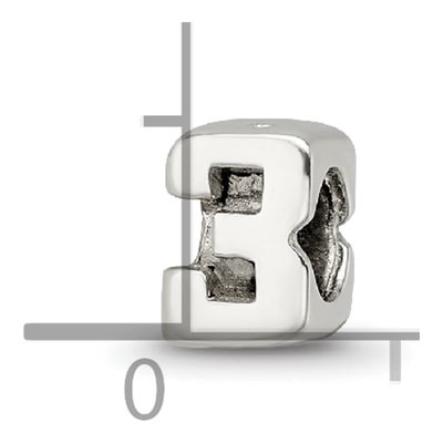 Sterling Silver Kids Number 3 Bead – view 6