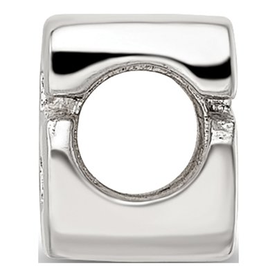 Sterling Silver Kids Number 6 Bead – view 4