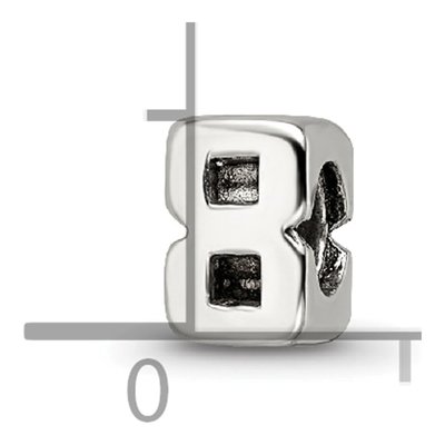 Sterling Silver Kids Number 8 Bead – view 5