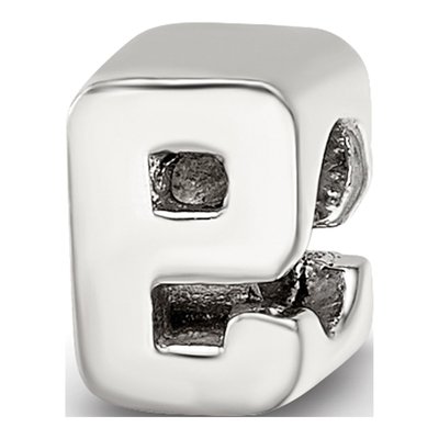 Sterling Silver Kids Number 9 Bead – view 7