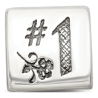 Sterling Silver Mom Trilogy Bead – view 7