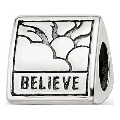 Sterling Silver Inspiration Trilogy Bead – view 6