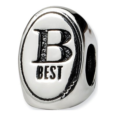 Sterling Silver Best Friend Trilogy Bead – view 4