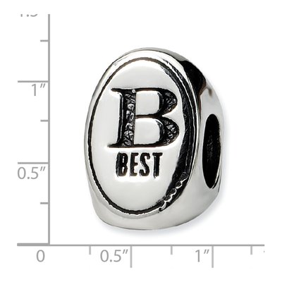 Sterling Silver Best Friend Trilogy Bead – view 5