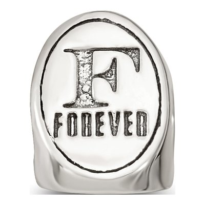Sterling Silver Best Friend Trilogy Bead – view 7
