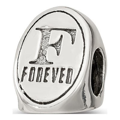 Sterling Silver Best Friend Trilogy Bead
