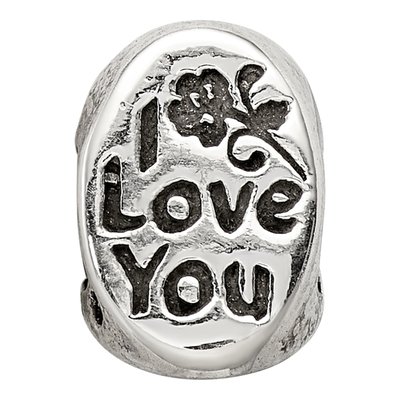 Sterling Silver Mom Trilogy Number 1 Bead – view 5