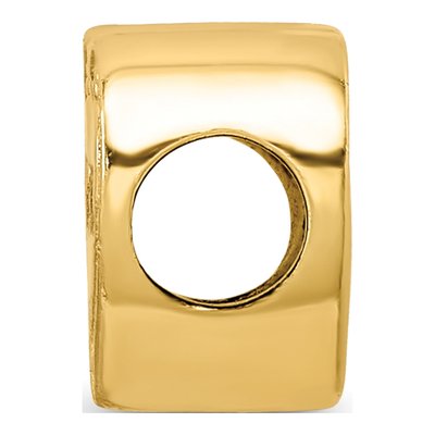 Gold-Plated Sterling Silver Mom Heart Bead – view 4