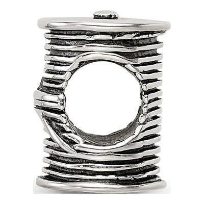 Sterling Silver Thread Needle Bead – view 4