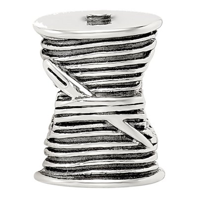 Sterling Silver Thread Needle Bead – view 5
