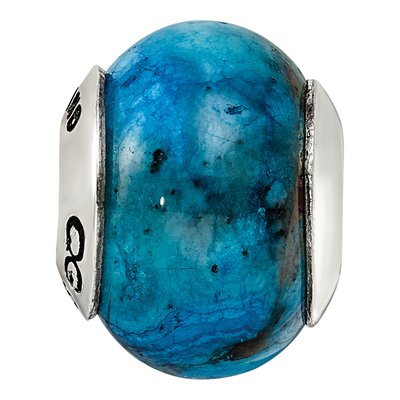 Sterling Silver Agate Crazy Lace Bead – view 5