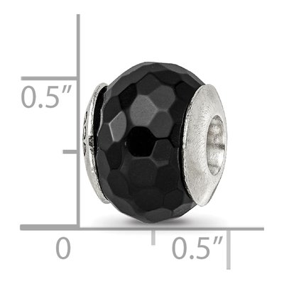 Sterling Silver Agate Bead – view 7