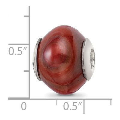 Sterling Silver Agate Bead – view 7