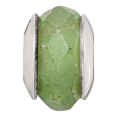 Sterling Silver Aventurine Bead – view 6