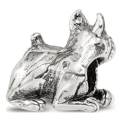 Sterling Silver Boxer Bead – view 7
