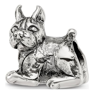 Sterling Silver Boxer Bead