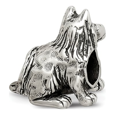 Sterling Silver Shetland Sheepdog Bead – view 7
