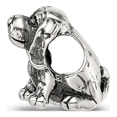 Sterling Silver Beagle Bead – view 4