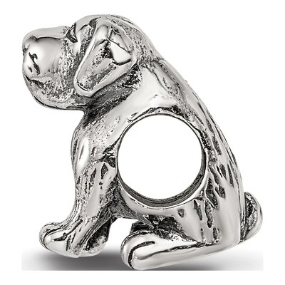 Sterling Silver German Shorthaired Pointer Bead – view 4