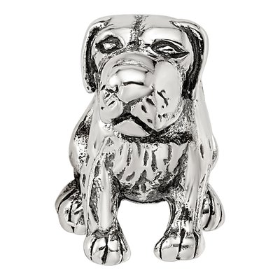 Sterling Silver German Shorthaired Pointer Bead – view 5