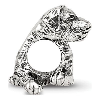 Sterling Silver Rottweiler Bead – view 4