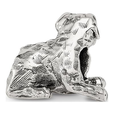 Sterling Silver Rottweiler Bead – view 6