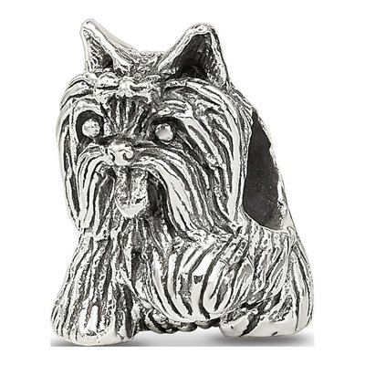 Sterling Silver Yorkshire Terrier Bead