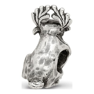 Sterling Silver Moose Bead – view 6