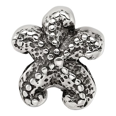 Sterling Silver Starfish Bead – view 5