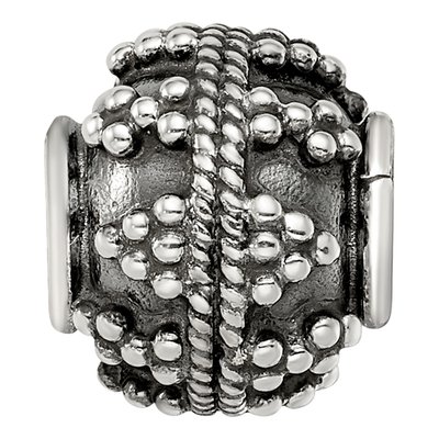 Sterling Silver Bali Bead – view 4
