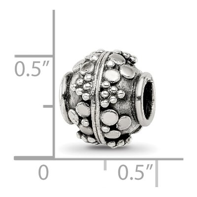 Sterling Silver Bali Bead – view 5