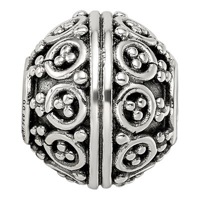 Sterling Silver Bali Bead – view 4