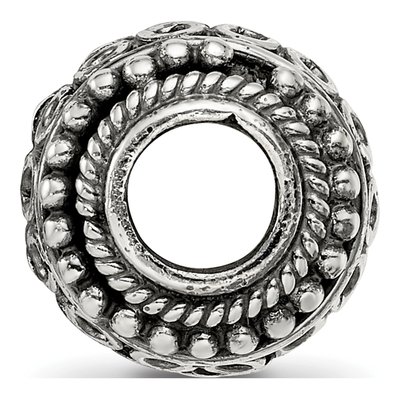 Sterling Silver Bali Bead – view 3