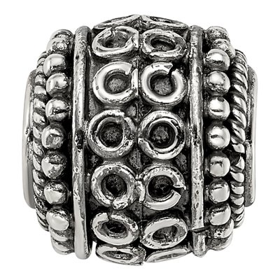 Sterling Silver Bali Bead – view 4