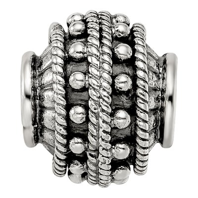 Sterling Silver Bali Collection Bead – view 4