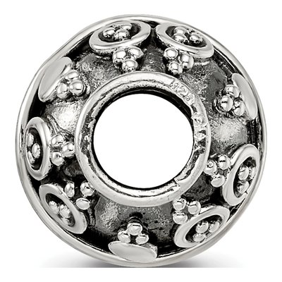 Sterling Silver Bali Bead – view 3