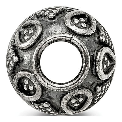 Sterling Silver Bali Bead – view 3