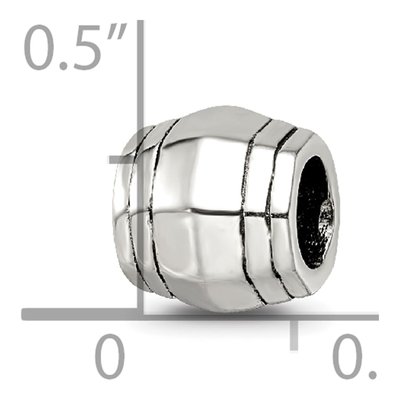 Sterling Silver Bali Bead – view 6