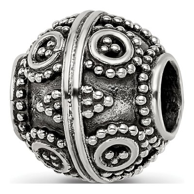 Sterling Silver Bali-Style Bead