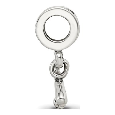 Sterling Silver Baseball Bat Ball Dangle Bead – view 4