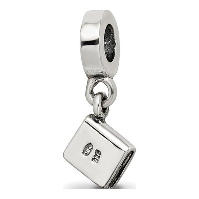 Sterling Silver Love Story Book Dangle Bead – view 5