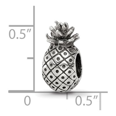Sterling Silver Pineapple Bead – view 4