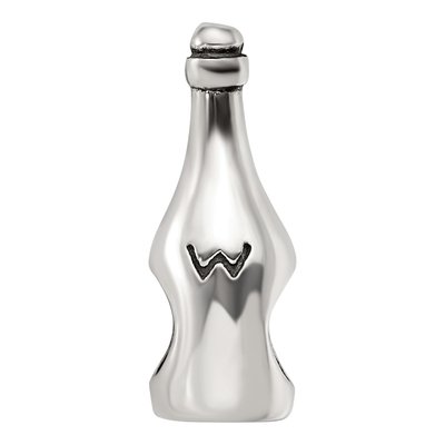 Sterling Silver Wine Bottle Bead – view 5