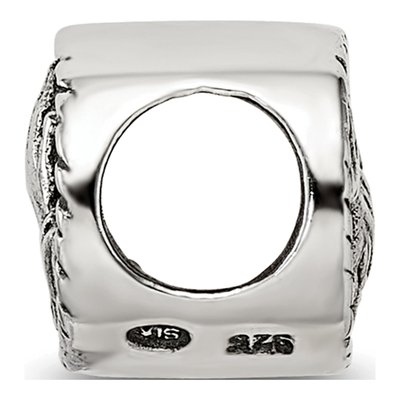 Sterling Silver Praying Hands Bead – view 2
