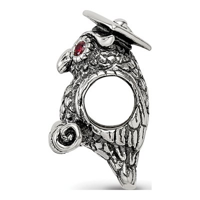 Sterling Silver Wise Owl Bead – view 4