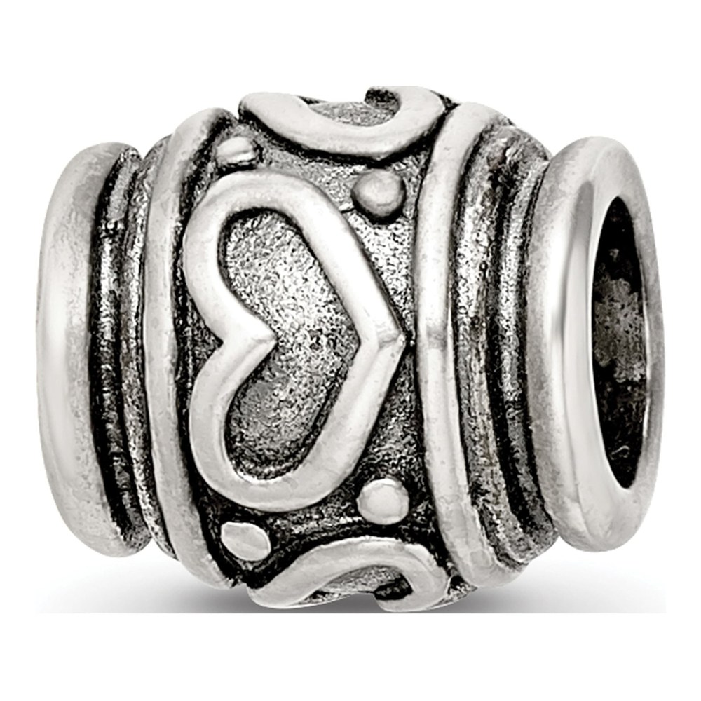 Sterling Silver Heart Bead