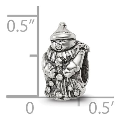 Sterling Silver Snowman Bead – view 7