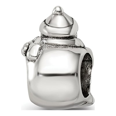 Sterling Silver Snowman Bead – view 8